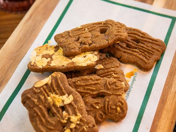 Speculaasjes met amandelen 250 gram