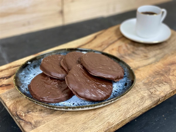 Chocolade sprits puur verpakt