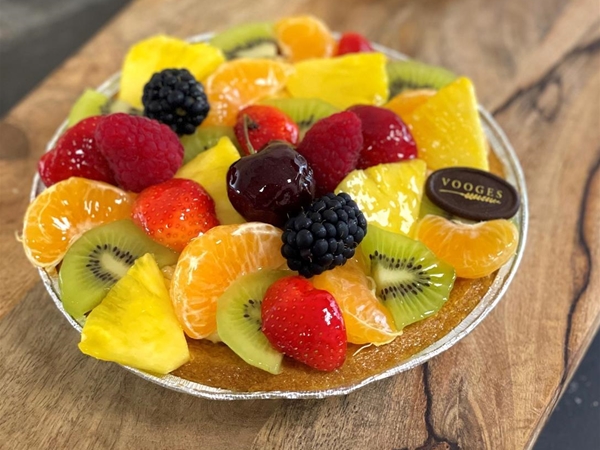Kleine Vers Fruit Vlaai zonder slagroom