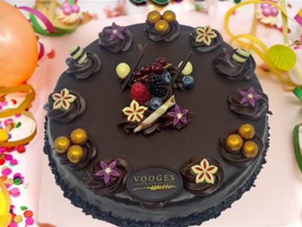 Chocolade taart 10p rond