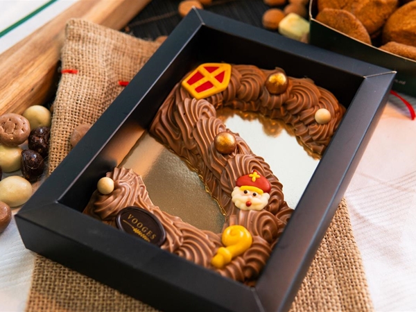 Melk Chocolade letter luxe gedecoreerd