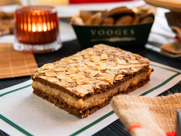 Gevulde speculaas stuk