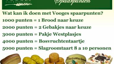 Wat te doen met Vooges spaarpunten?!