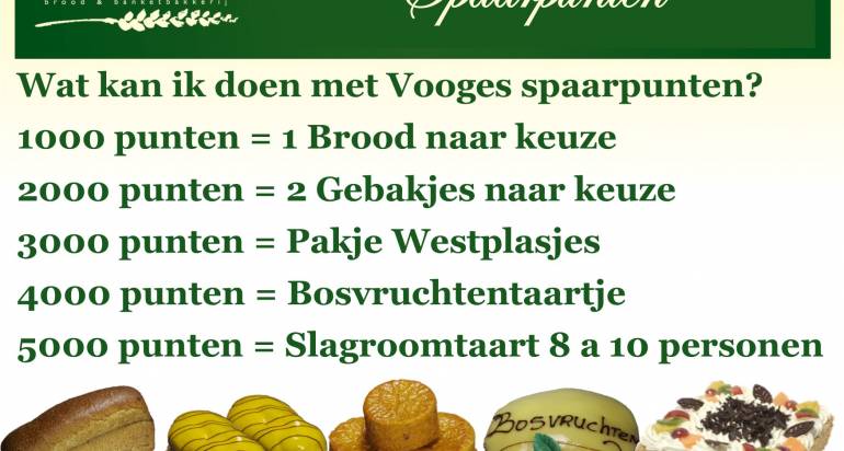 Wat te doen met Vooges spaarpunten?!