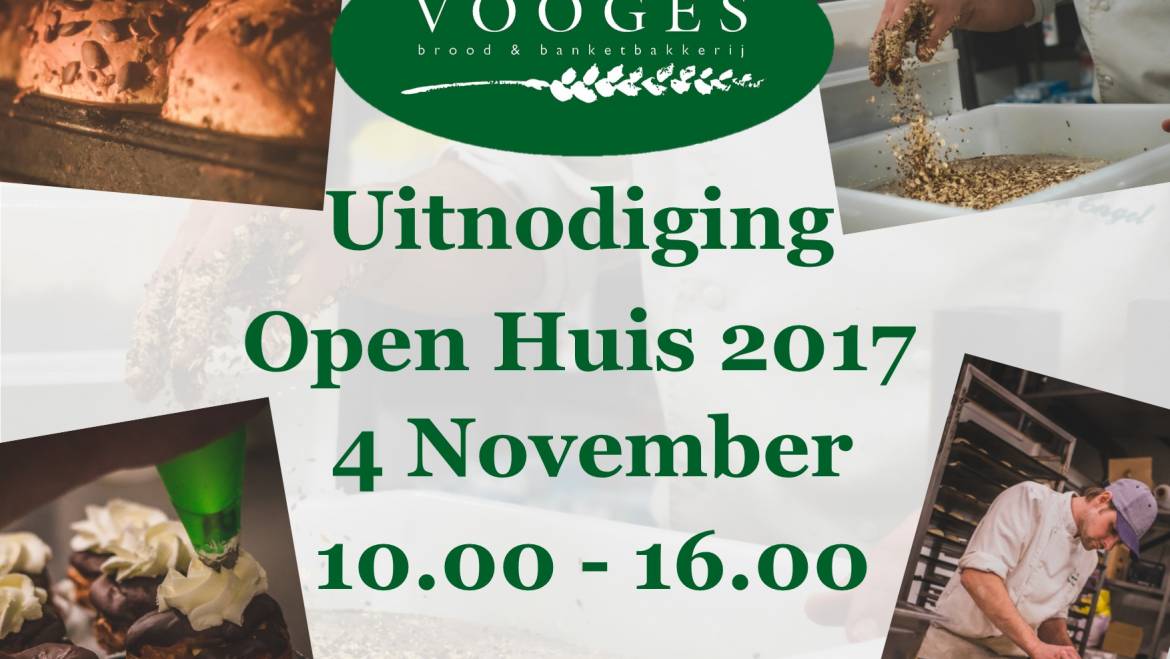Open huis 4 November!
