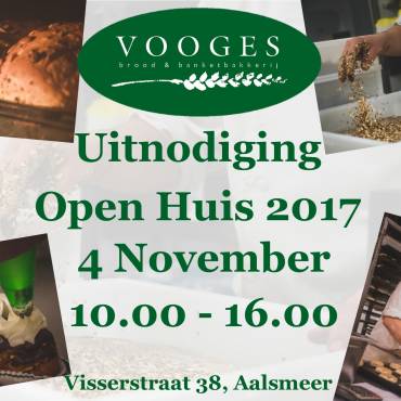 Open huis 4 November!