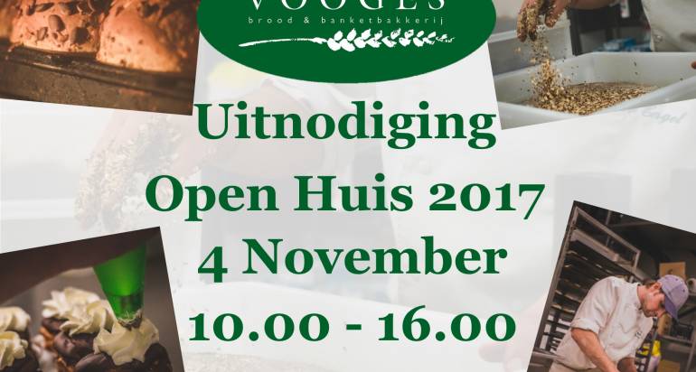 Open huis 4 November!