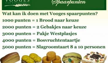 Wat kan ik doen met mijn Vooges spaarpas?