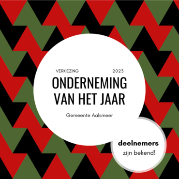 Genomineerd voor de “Onderneming van het Jaar Verkiezing” in de categorie MKB groot!